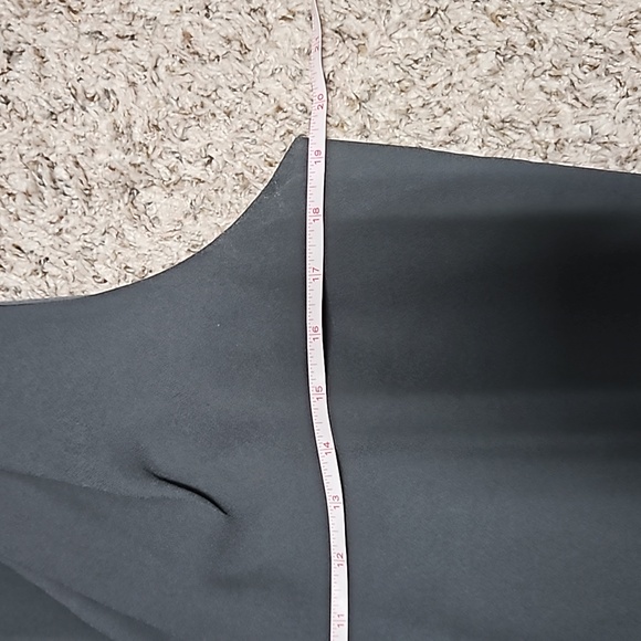 Like New: Banana Republic V Neck Midi Sleeveless Business Fit and Flare Dress - Picture 7 of 8